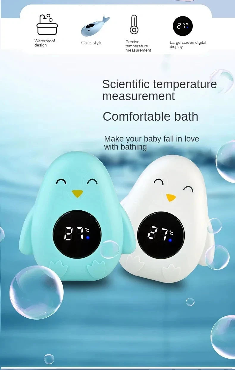 Thumbnail: Baby Bath Temperature Meter Floating Digital Water Baby Bath Temperature Meter L