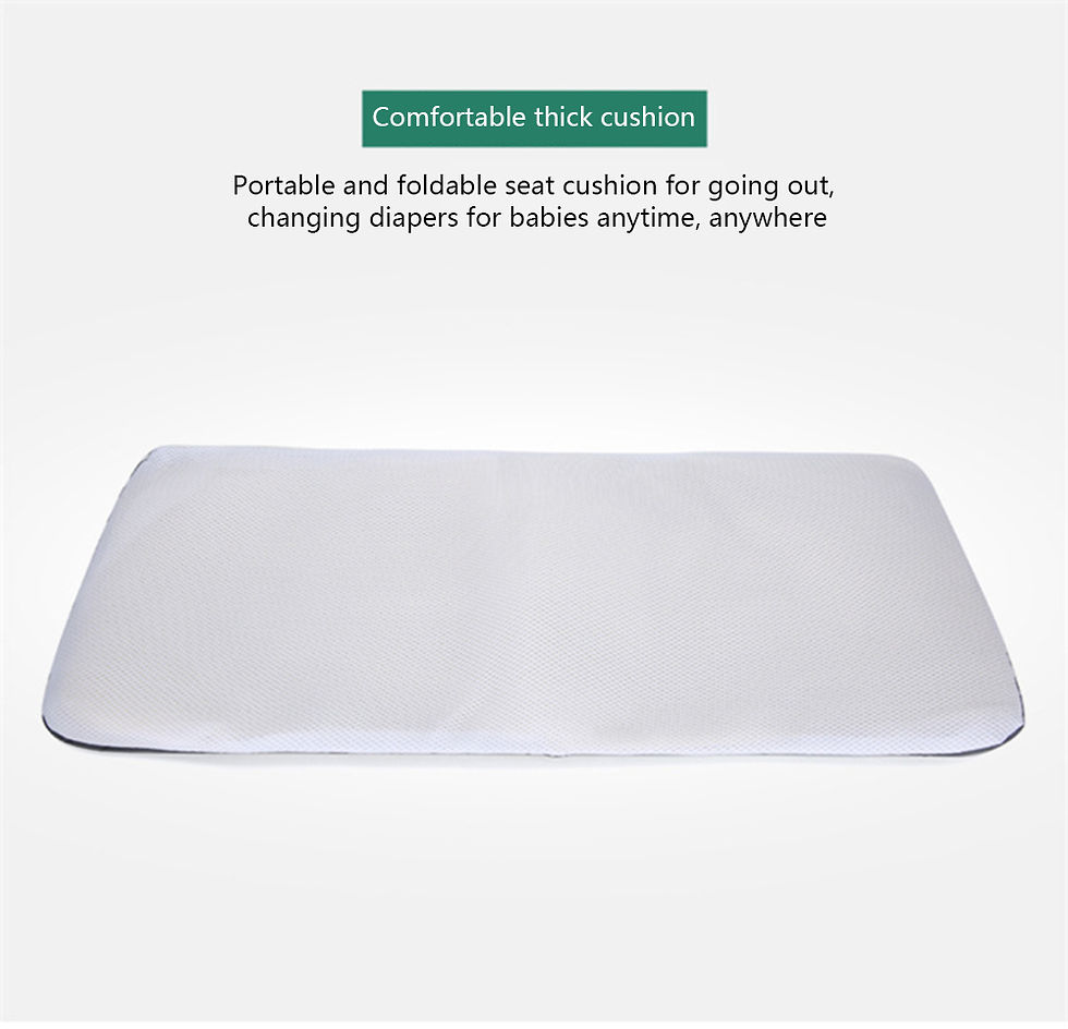 Thumbnail: Folding Mommy Bag Lightweight Portable Folding Crib Bed Large-capacity Baby Back