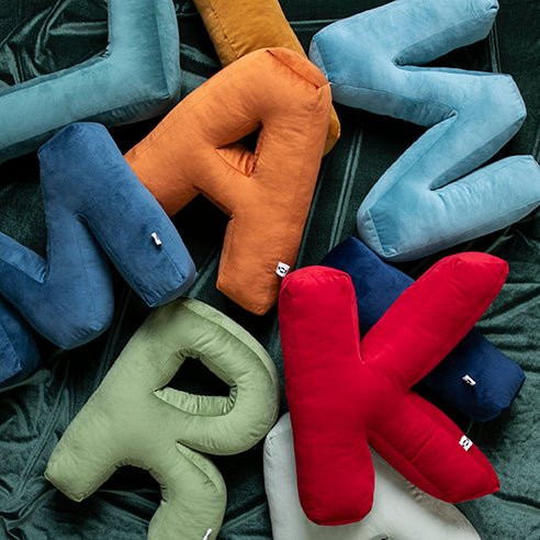 ALPHABET LETTER CUSHIONS
