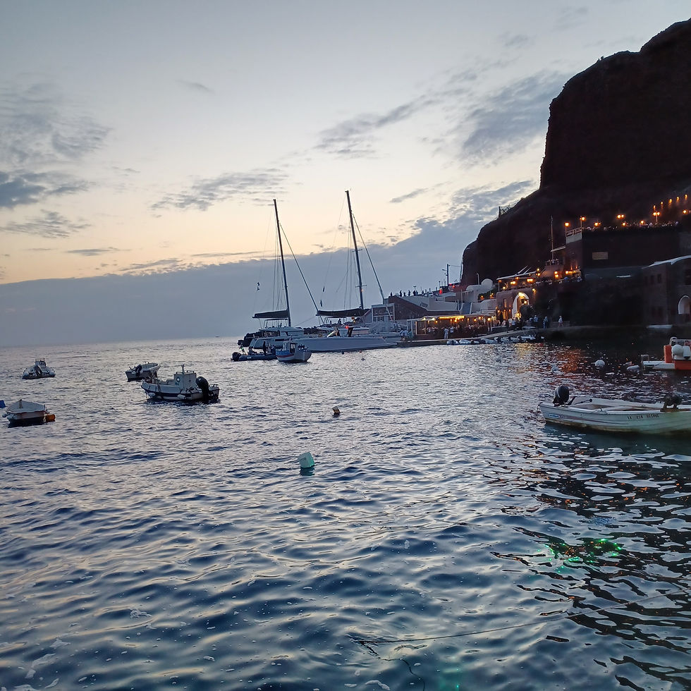 Amoudi Bay Santorini Greece