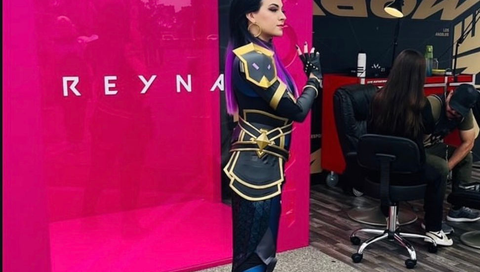 Riot Games "Reyna from Valorant" Booth