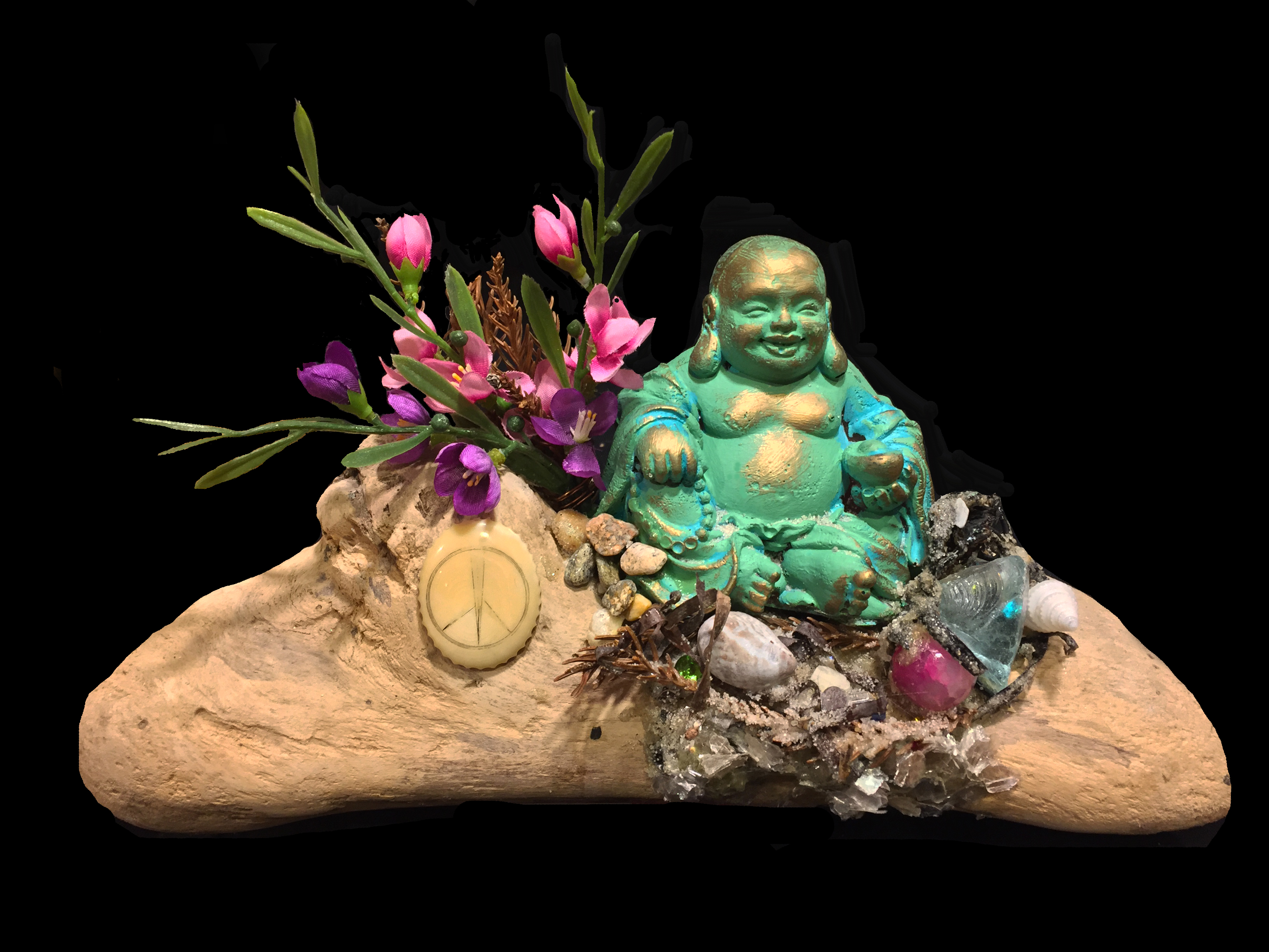 Flower Buddha