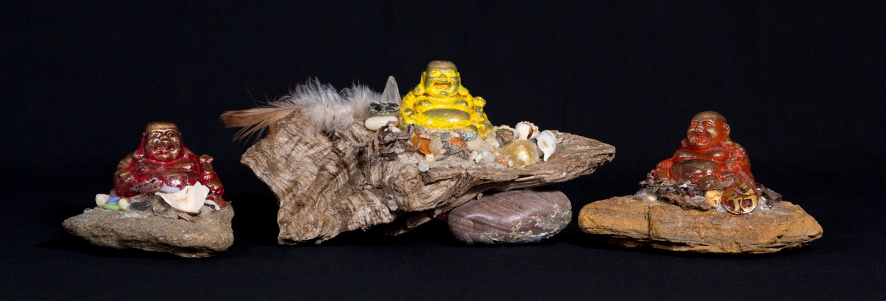 Yellow Sitting Buddha
