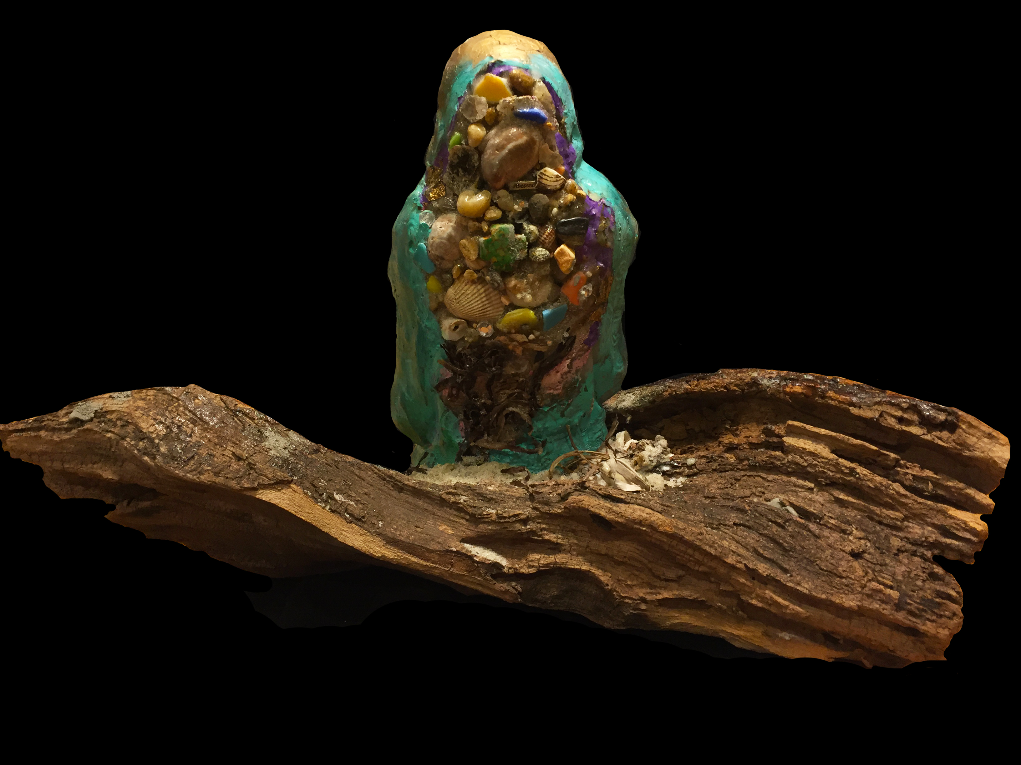 Large Blue Buddha