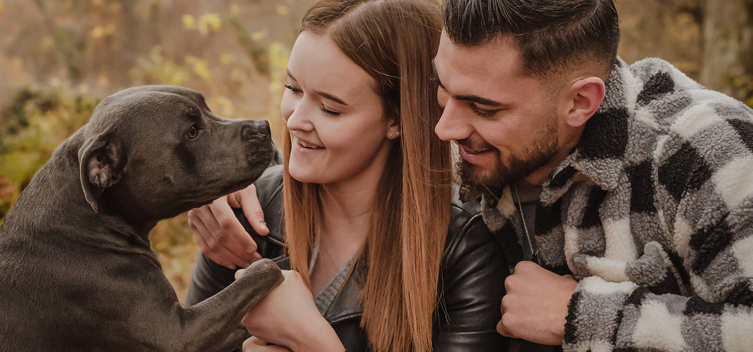 Une séance photo en famille avec ton chien