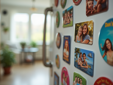 Unique Refrigerator Magnets for Family and Events by Shamrock