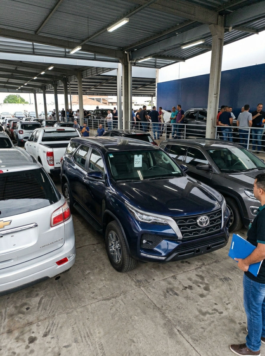 É possível financiar carro de leilão — mas com condições específicas que o comprador precisa entender antes de participar. A maioria dos leilões de veículos exige pagamento à vista dentro de um prazo curto após a arrematação, geralmente entre 1 e 3 dias úteis.