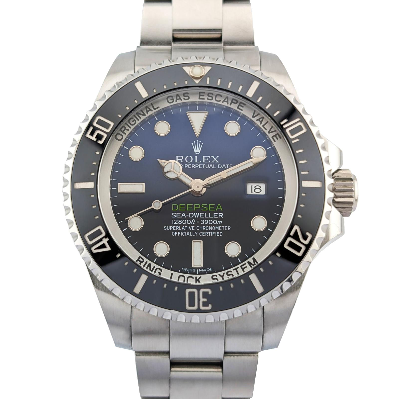 ROLEX · SEA-DWELLER DEEPSEA · AUTOMATIC · 44MM · STAINLESS STEEL · 116660 · D-BL