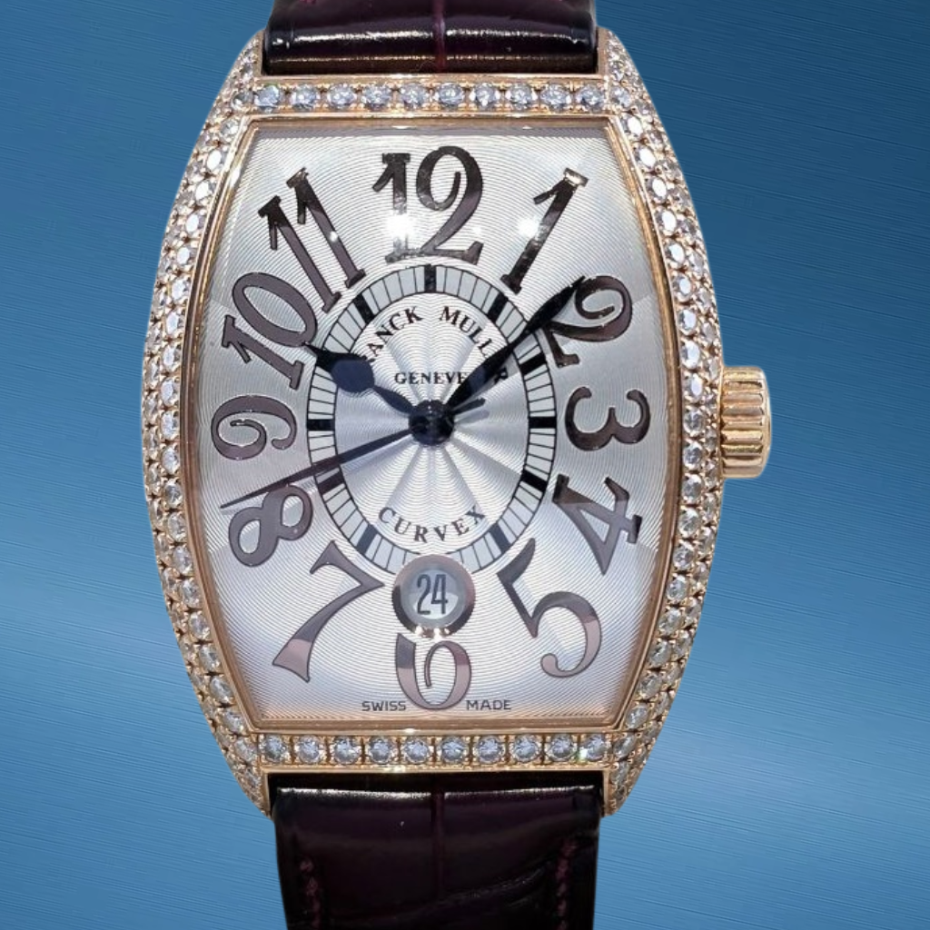 Franck Muller Cintree Curvex 7851 SC DT REL D Factory Diamond Set BXP
