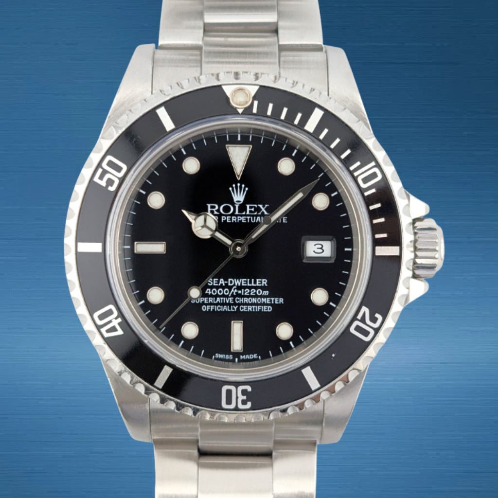 "Rolex 16600 Sea-Dweller 4000 40mm 2001 K-Serial WXO"