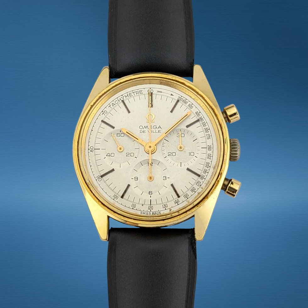 Omega 145.018 Vintage De Ville Gold-Plated 35mm 1968