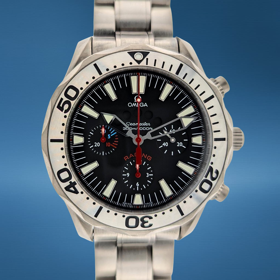 Omega 2269.52 Seamaster Diver 300 M Titanium Racing Regatta 44mm 2004 WXP