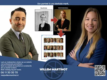 Your Website Isn’t a Social Media Feed: The Danger of the 'Employee Selfie'. Choose professional portrait photography.