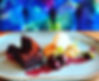 Brownie eton mess with icecream