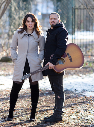lauren & sebastian promotional photoshoot