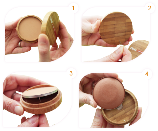 Thumbnail: PAPER REFILL Shine Up Highlighter Powder - Zao Makeup