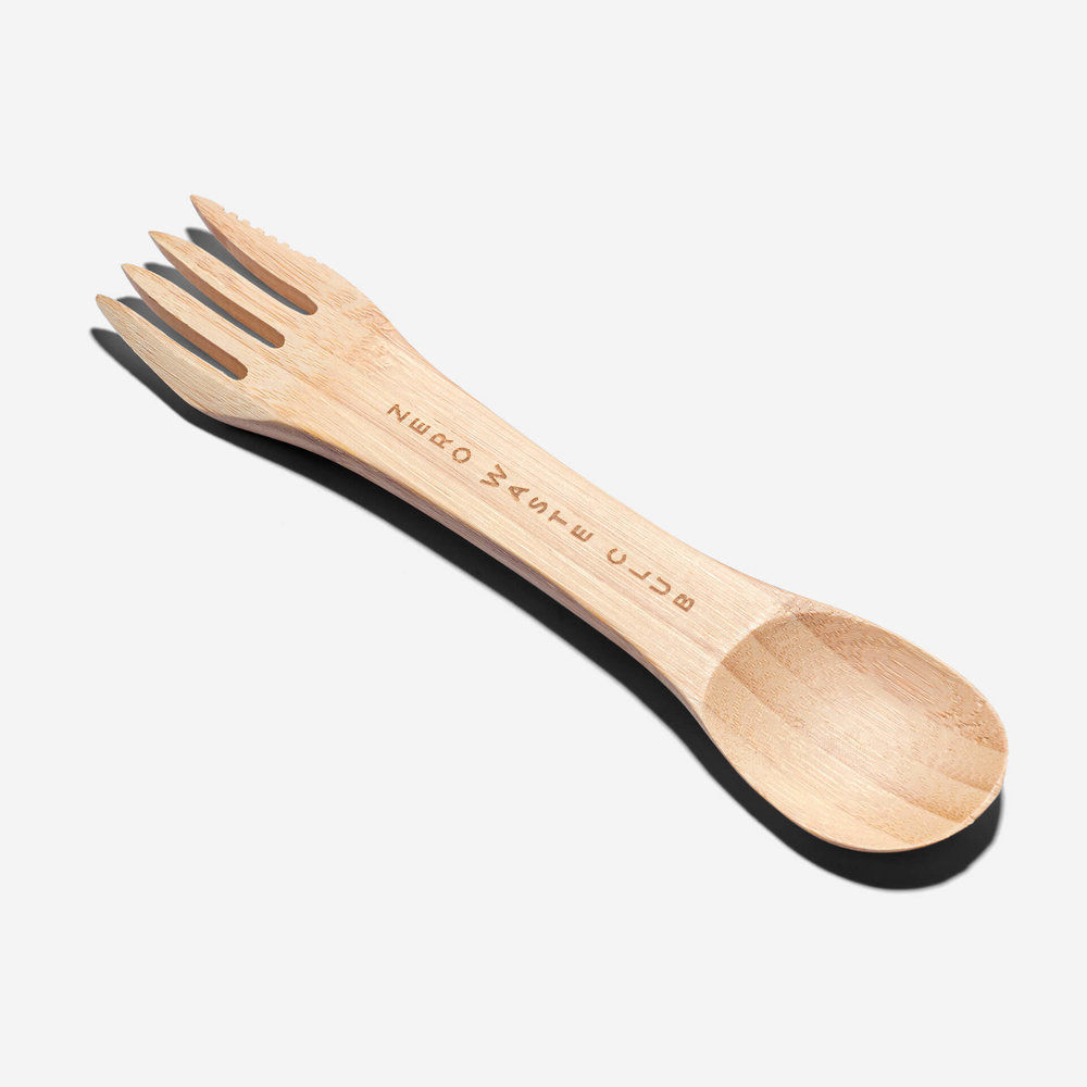 3-in-1 Bamboo Spork - Zero Waste Club