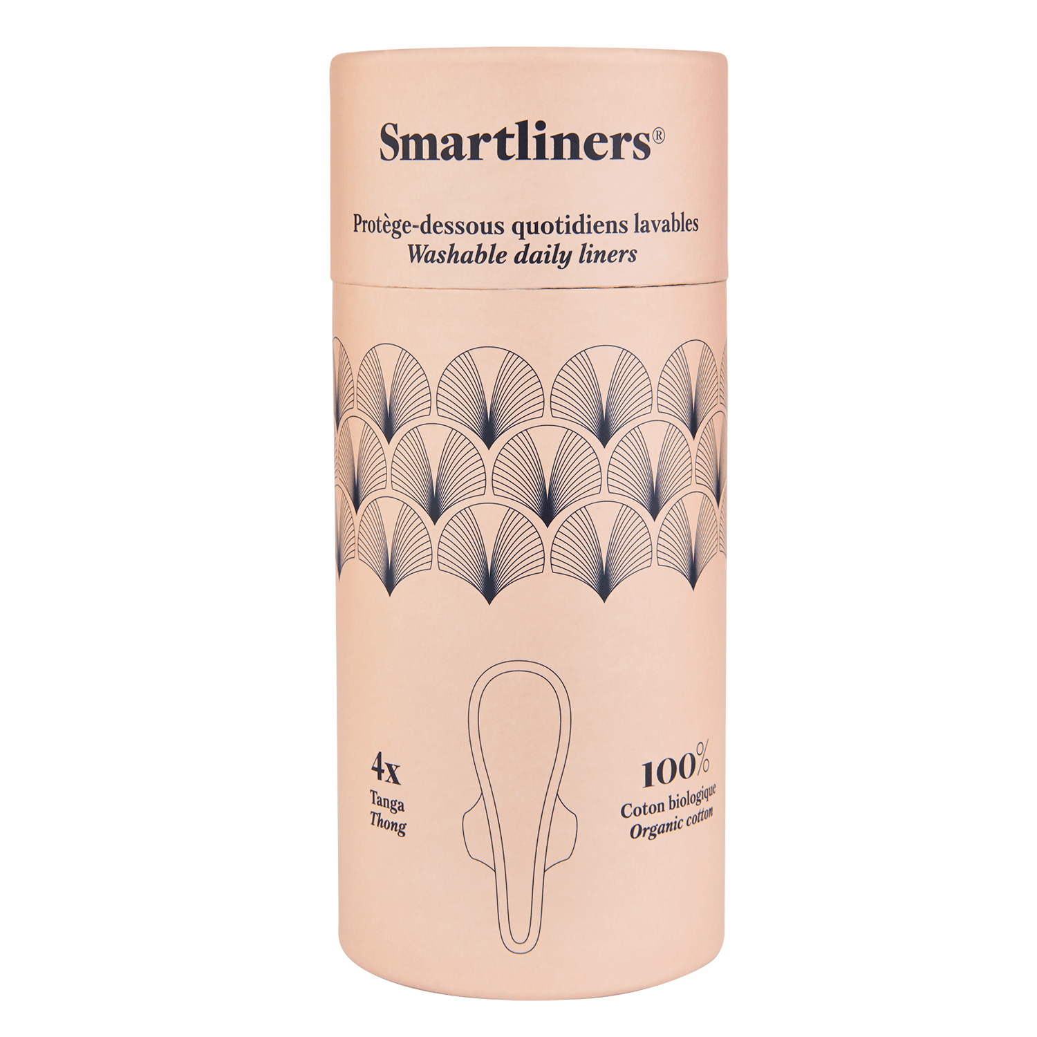 Smartliners Thong Daily Reusable Liners - x4 Pack