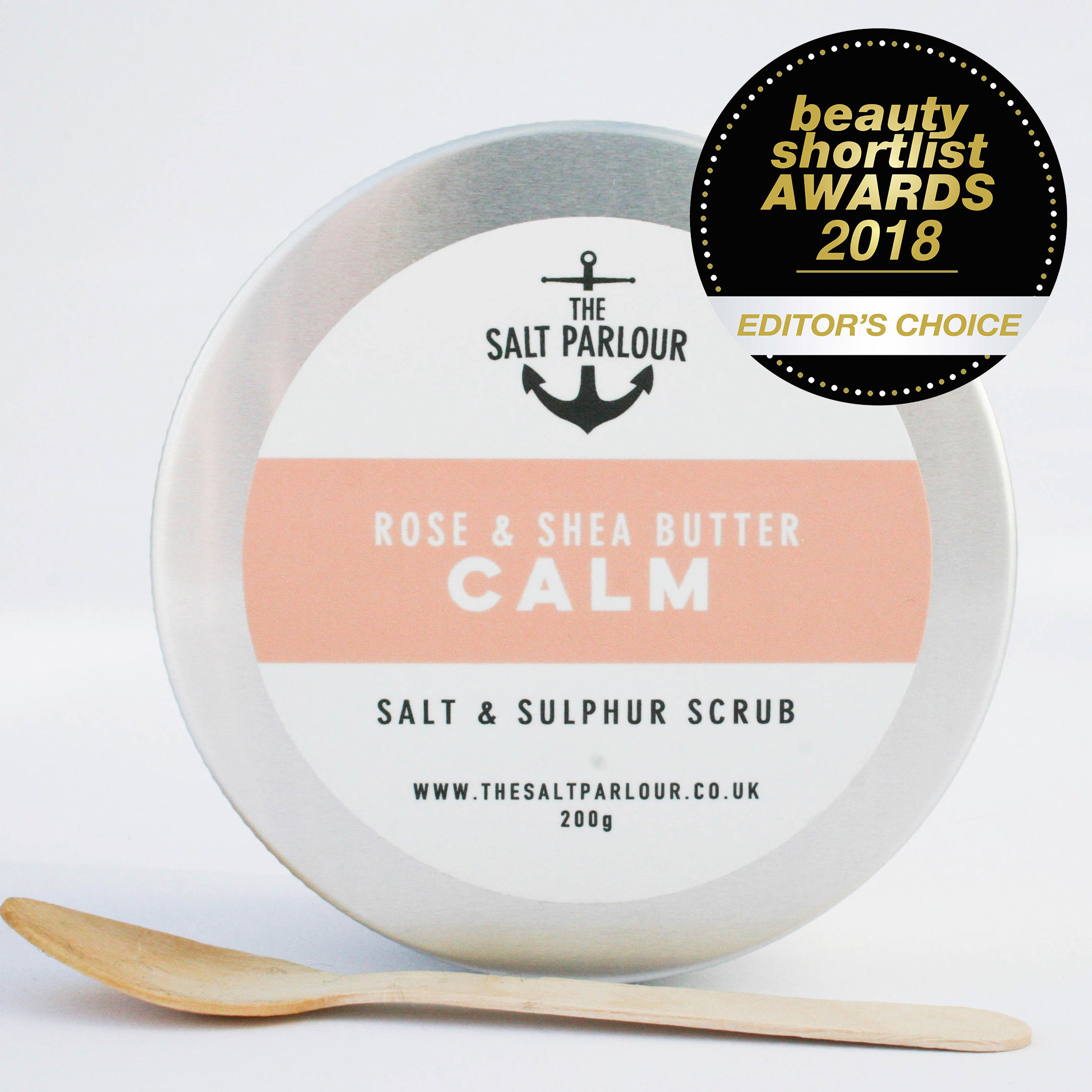Rose & Shea Butter CALM 200g - The Salt Parlour