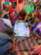 Jawali village art camp 2019