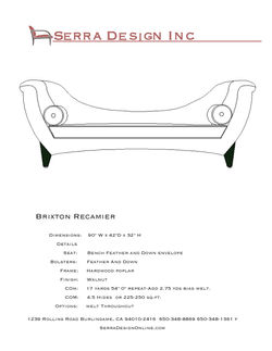 Brixton Recamier Lounge