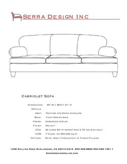 Cabriolet Sofa