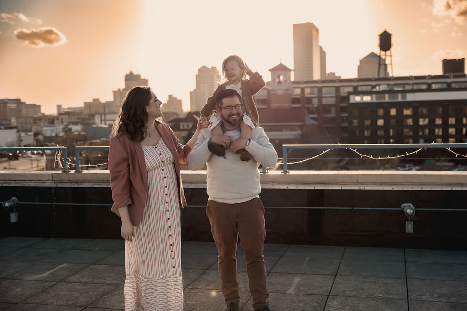 unique rooftop rental Cincinnati Ohio with city view good for networking events