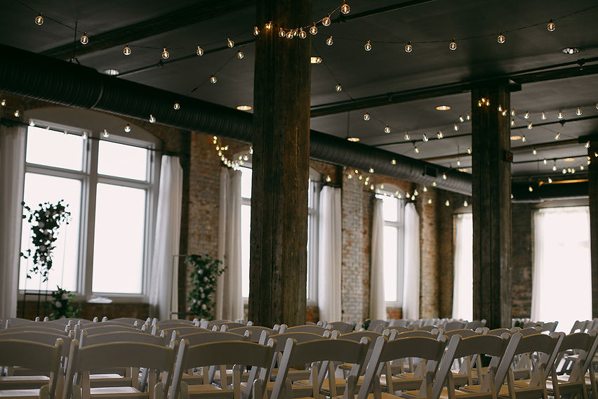 elopement small wedding ceremony space in dayton ohio