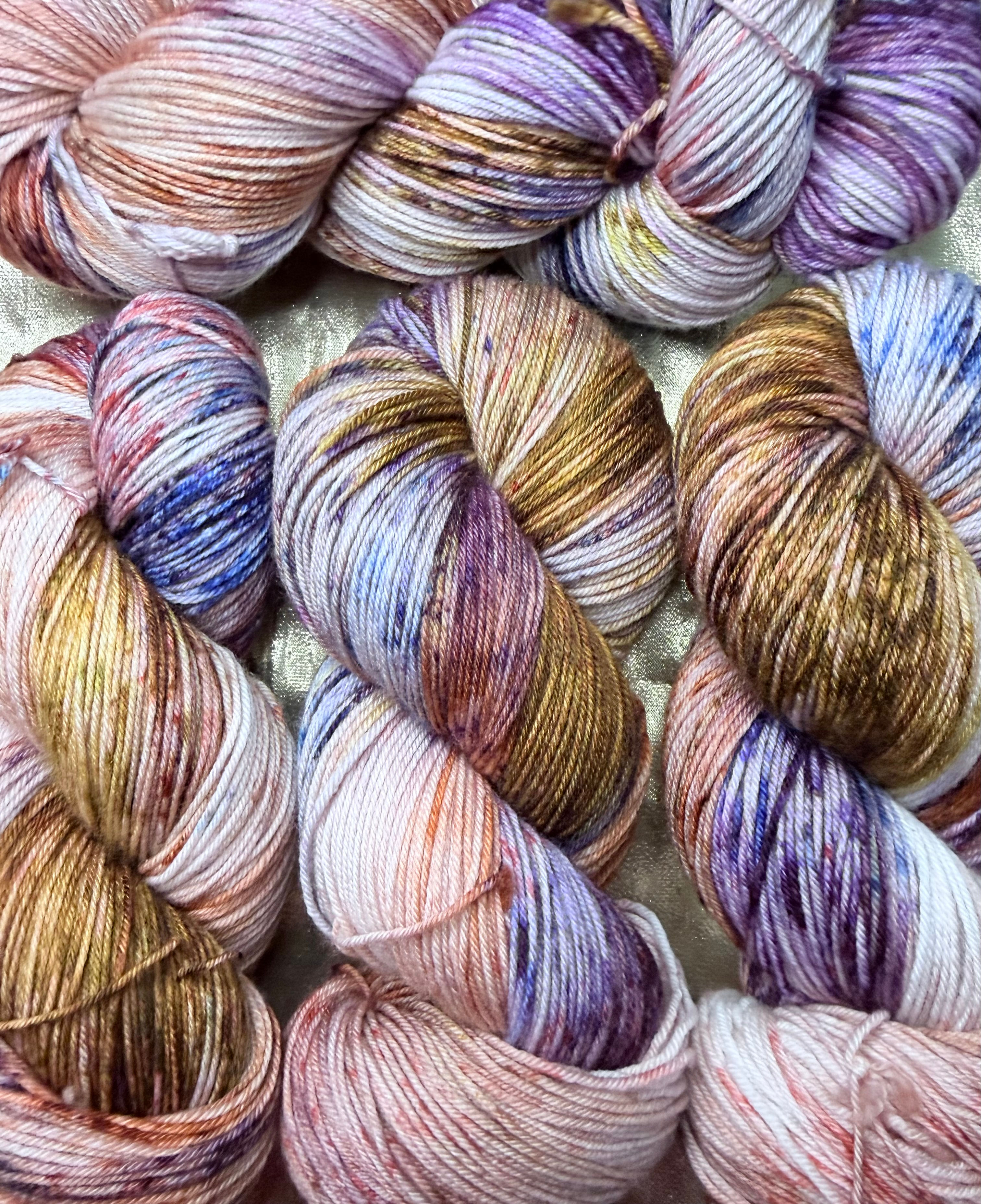 Cottontail Sock , 'Dappled Dawn'