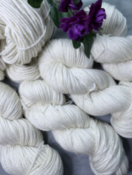 Luckyfoot Silver Sparkle DK Custom Pre-order