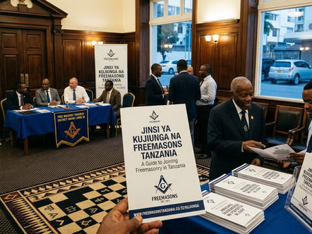 JINSI YA KUJIUNGA FREEMASON TANZANIA 2026 – MASHARTI NA HATUA