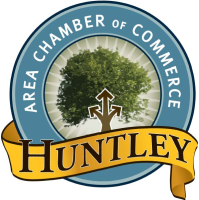 Badge for Huntley Area Chamber of Commerce.