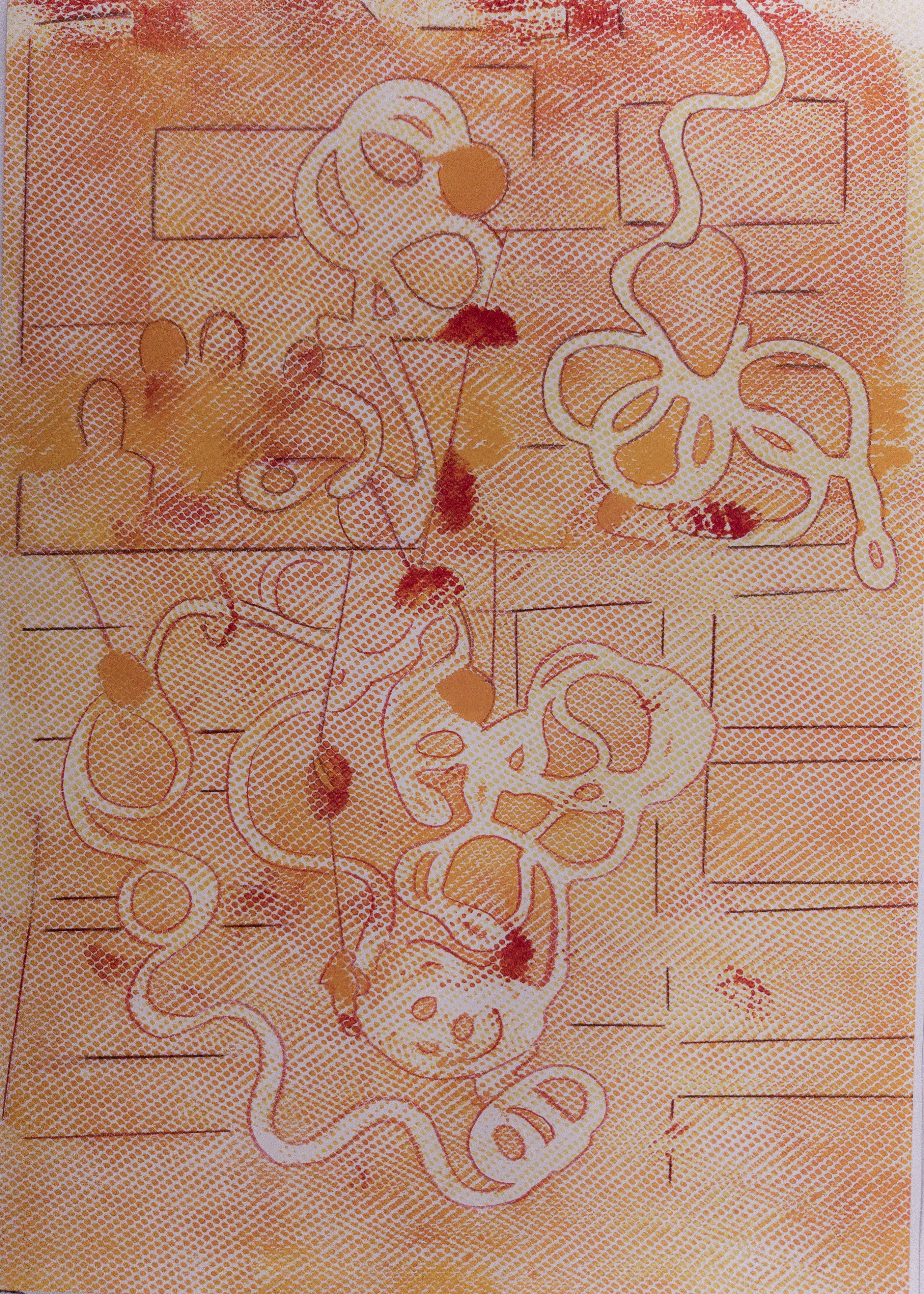 possíveis reflexos - palhaço