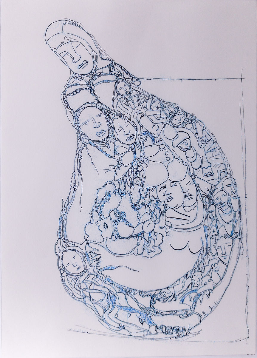 em azul - não há saída individual