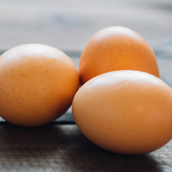 Eggs on Table
