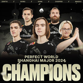 Team Spirit lên ngôi vô địch Perfect World Shanghai Major 2024