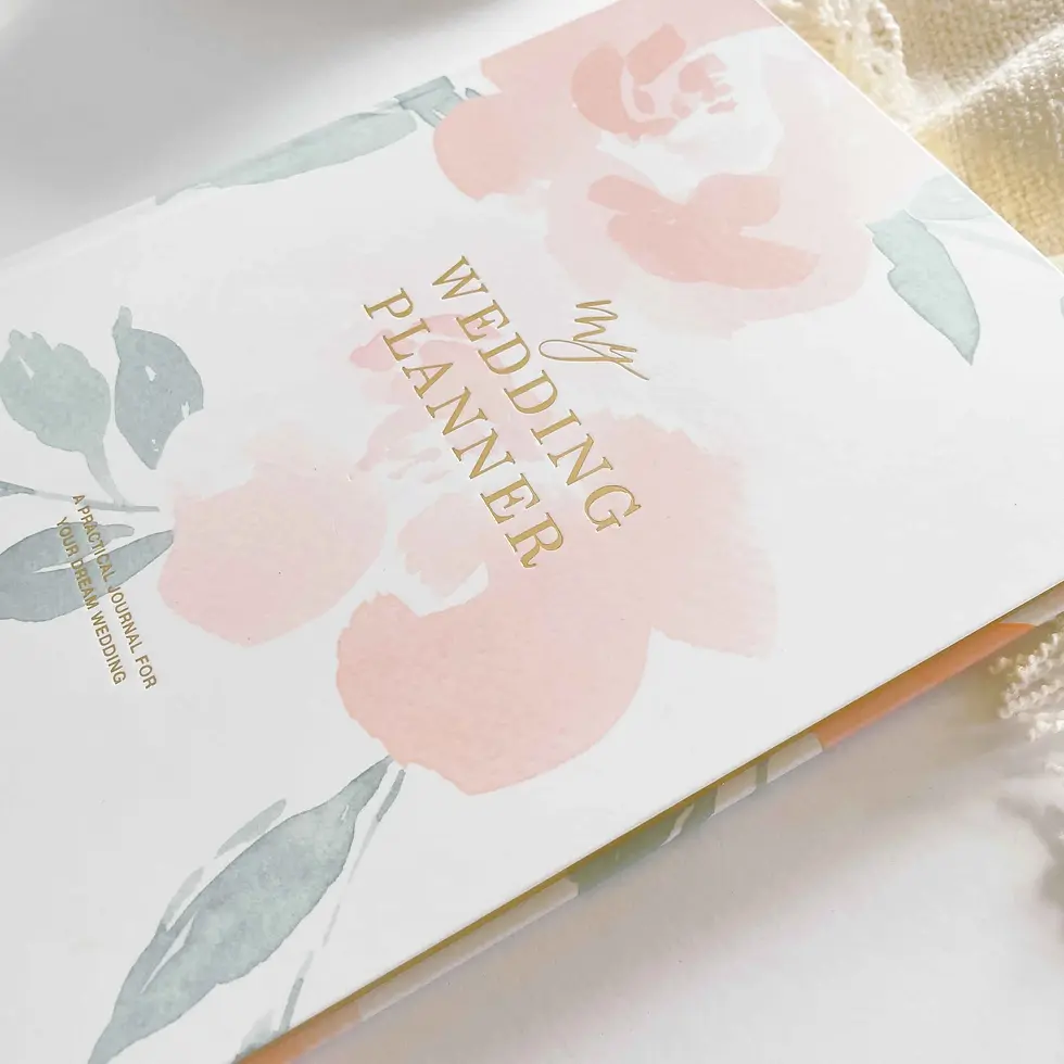 Thumbnail: Floral Wedding Planner Book