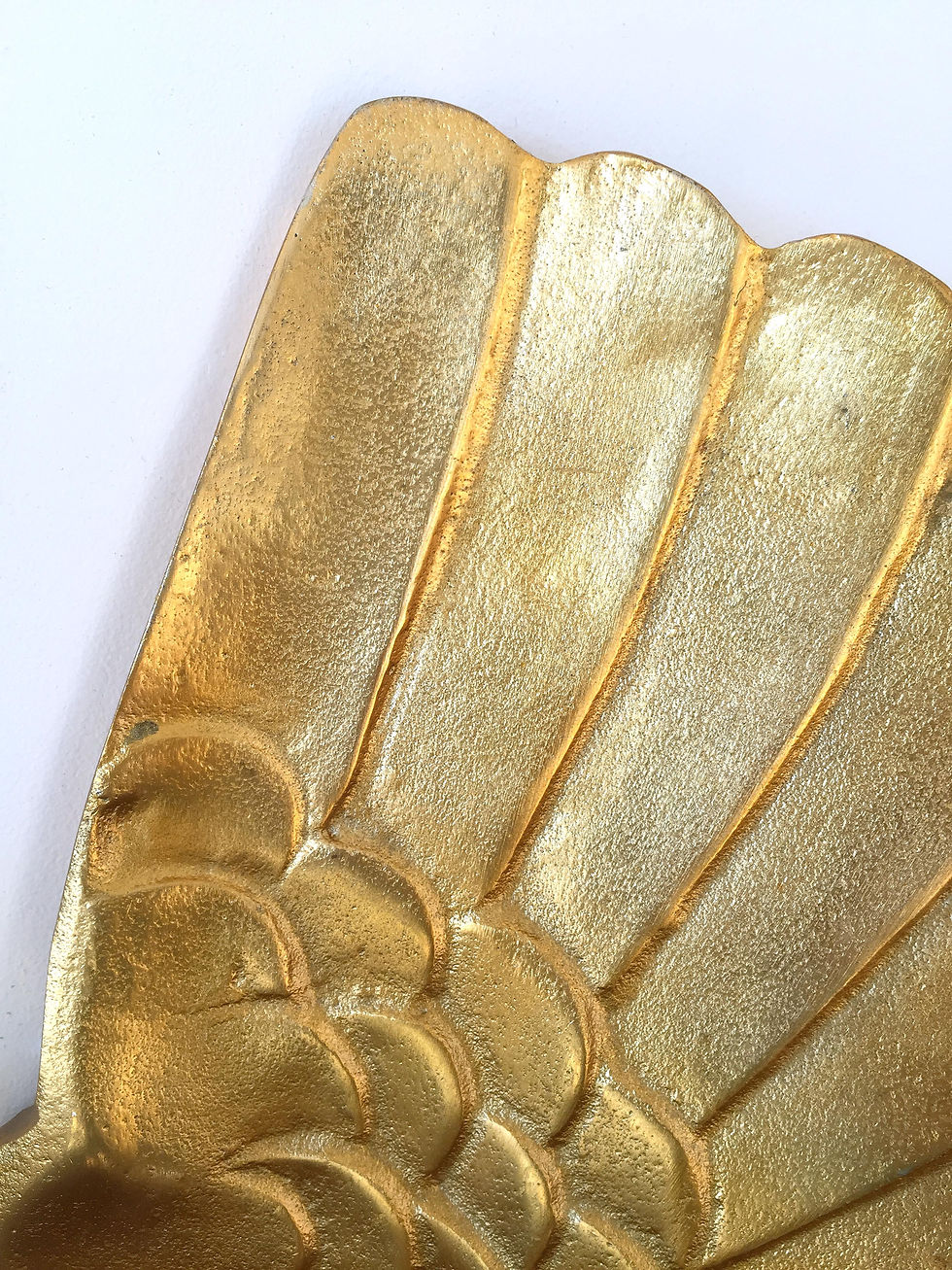 Thumbnail: Golden Angel Wings Wall Decor