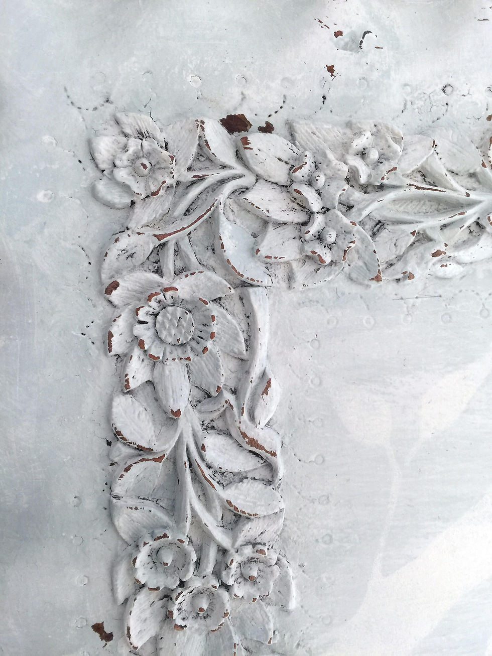 Thumbnail: Little Ornately Floral Carved Table