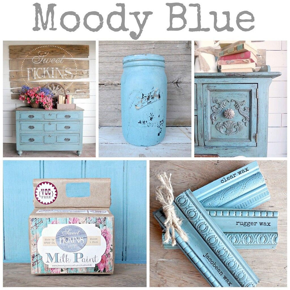 Thumbnail: MOODY BLUE Sweet Pickins Milk Paint