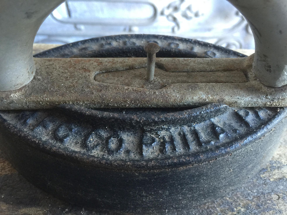 Thumbnail: Antique Enterprise Sad Iron (missing part)