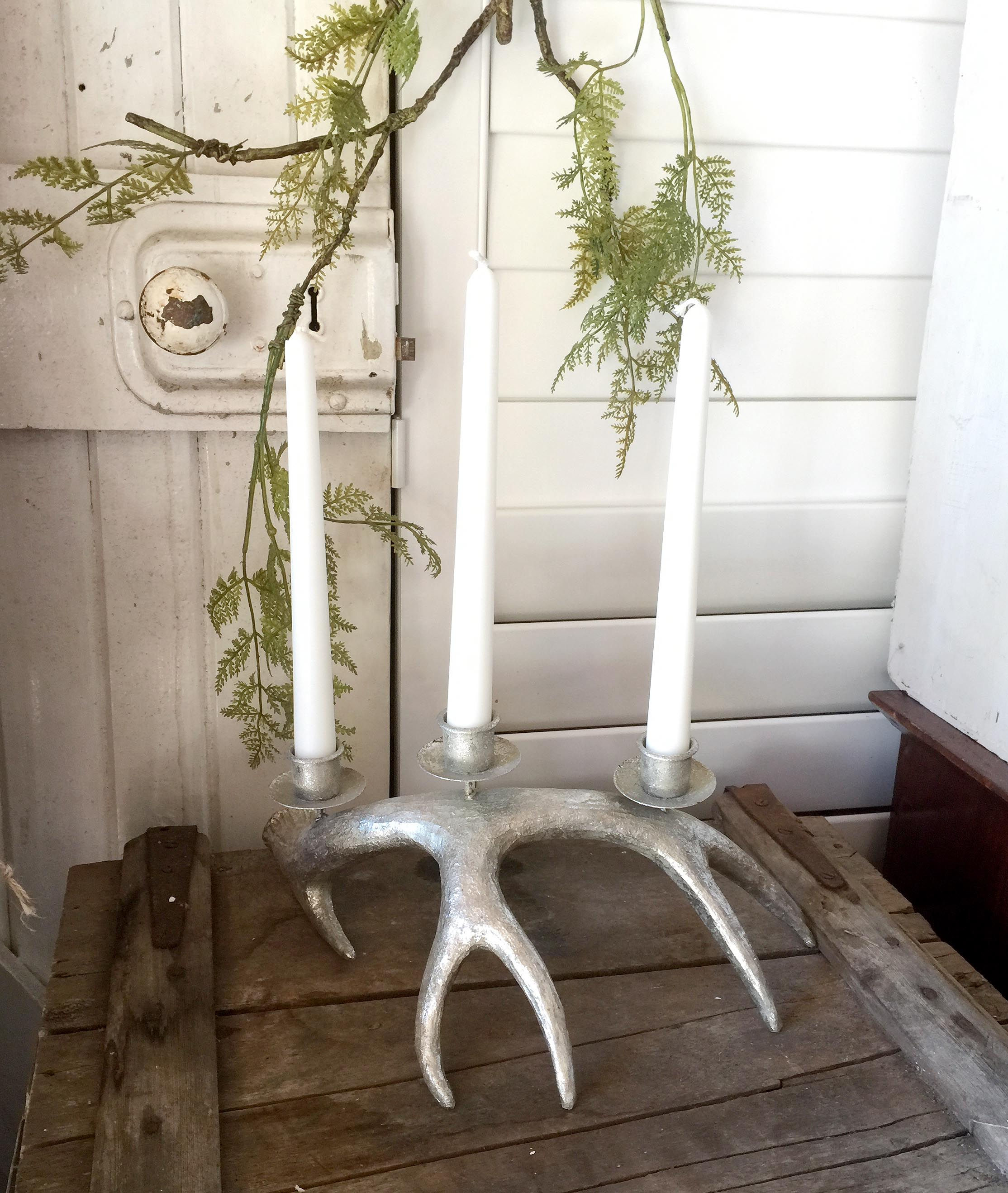Christmas Short Antler Candle Holder