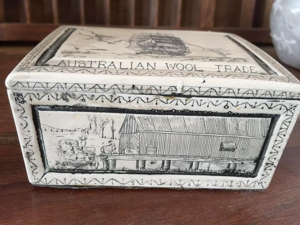 Thumbnail: Australian Wool Trade Box