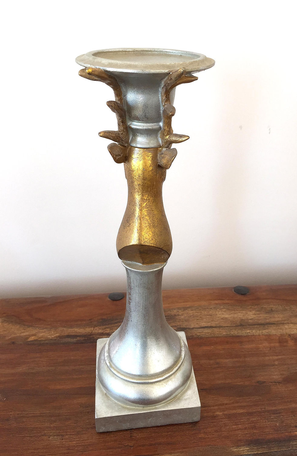 Thumbnail: Christmas Stag Head Candle Holder