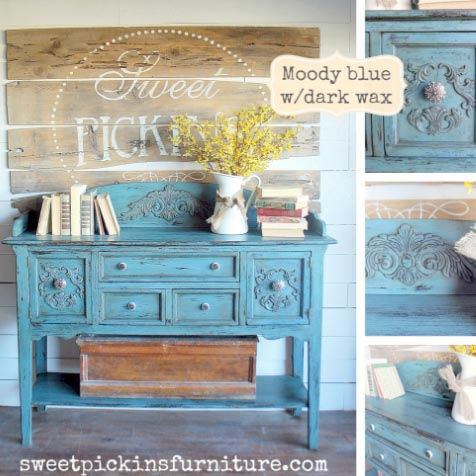 Thumbnail: MOODY BLUE Sweet Pickins Milk Paint