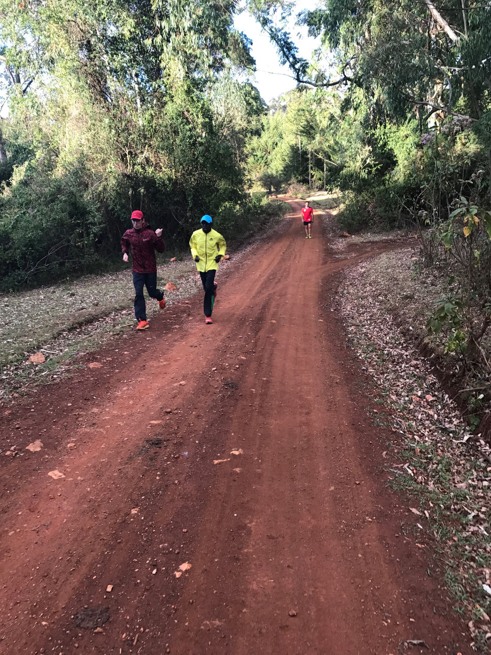 Le demi-fond à Iten au Kenya