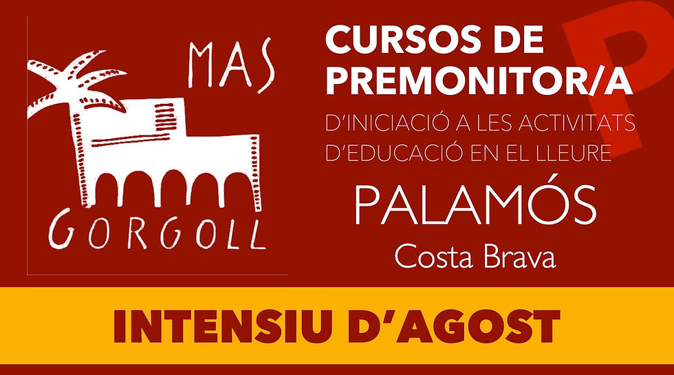 CURS PREMONITORS ⎸ MAS GORGOLL 2026│AGOST 2026