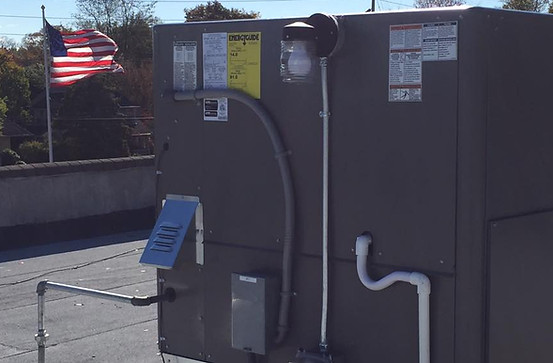 GWB Heating & Cooling installs commercial rooftop package units