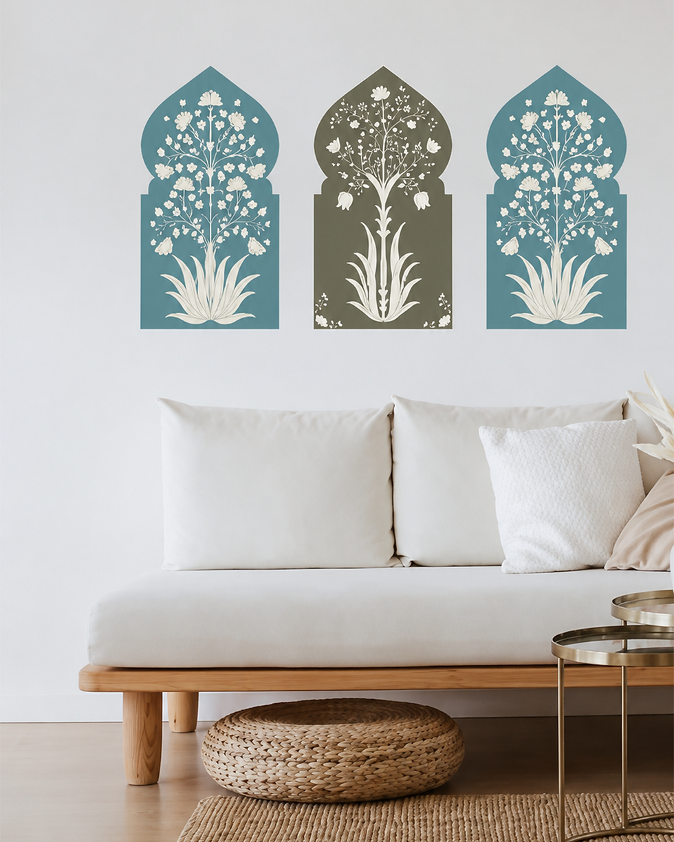 Arch 4 assorted  removable wall stickers/decals living room