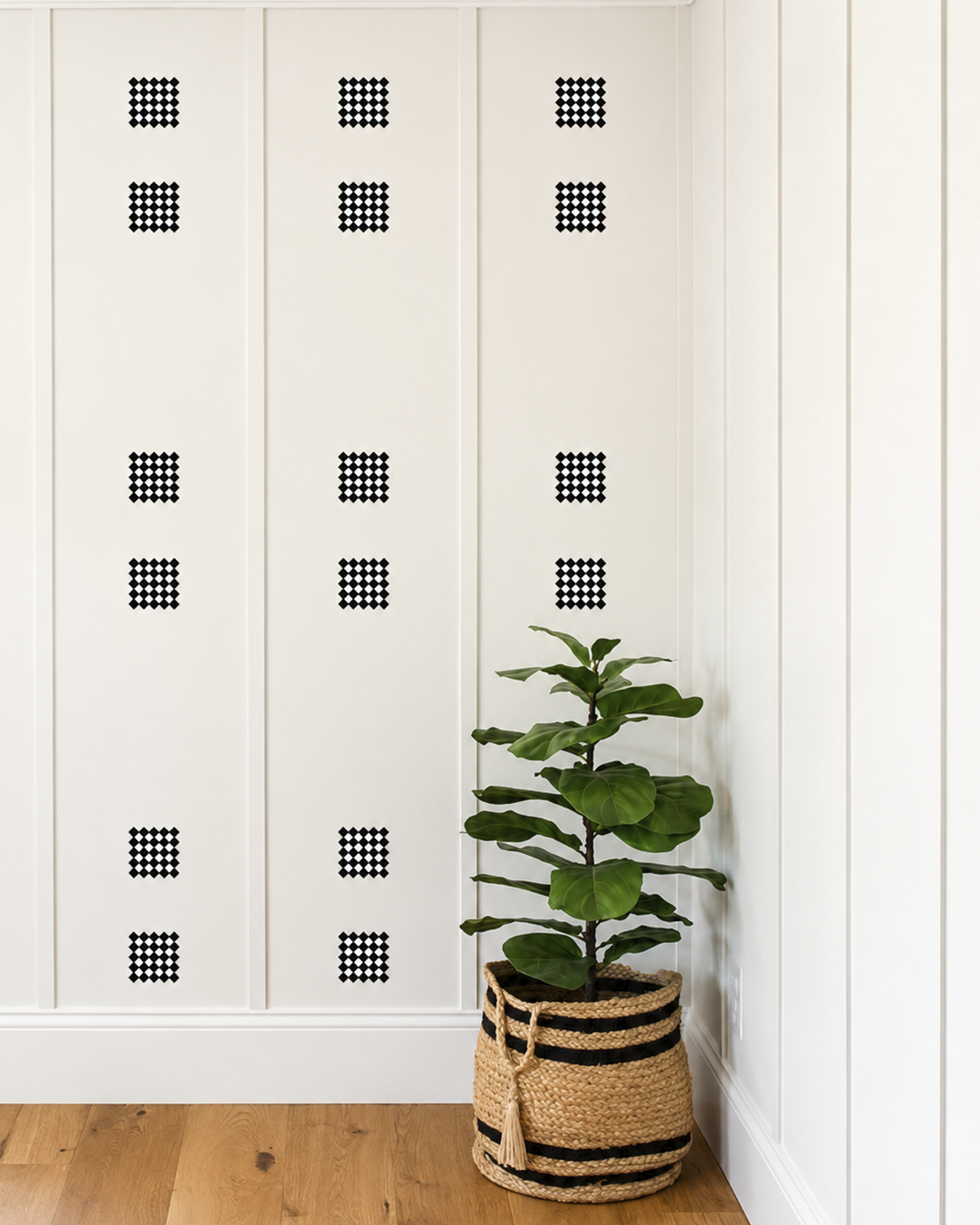 Checkers | Reusable Wall Decals/Stickers panels